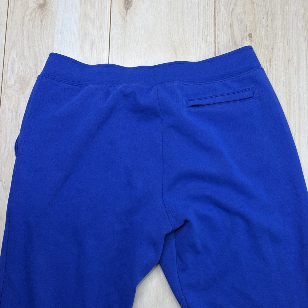 Polo Ralph Lauren Double Knit Jogger Sweatpants Mens Size Medium Blue